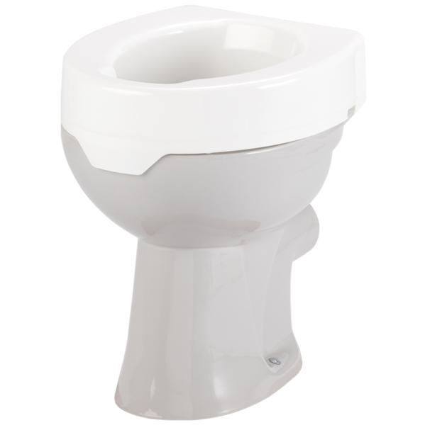 Toilettensitzerhöhung MOLETT weiß, 10 cm